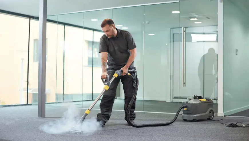 Cleaning company to hand over