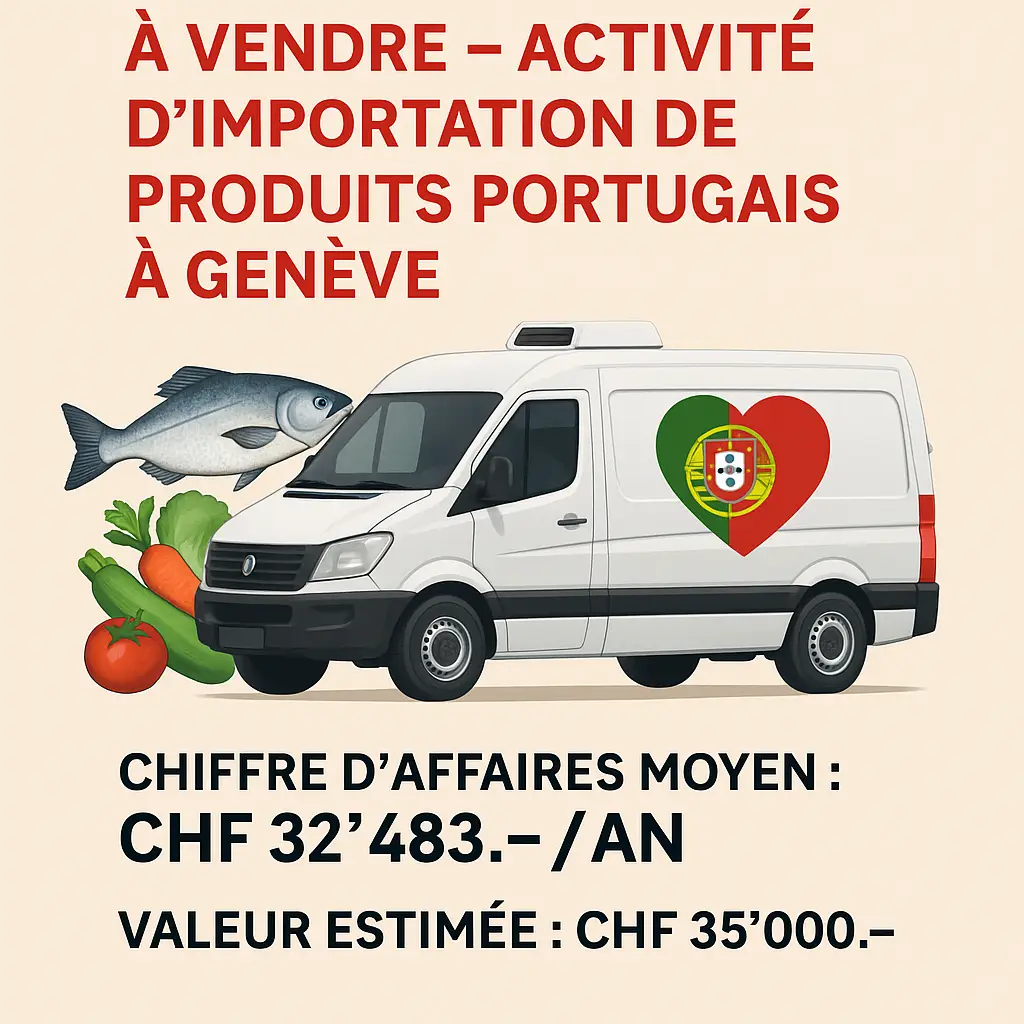 Azienda attiva in GE nell'importazione di prodotti alimentari e giardinaggio (attrezzature, clienti fedeli)