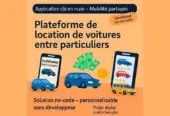 🚗 Application clé en main de location de voitures entre particuliers (développée en no-code)
