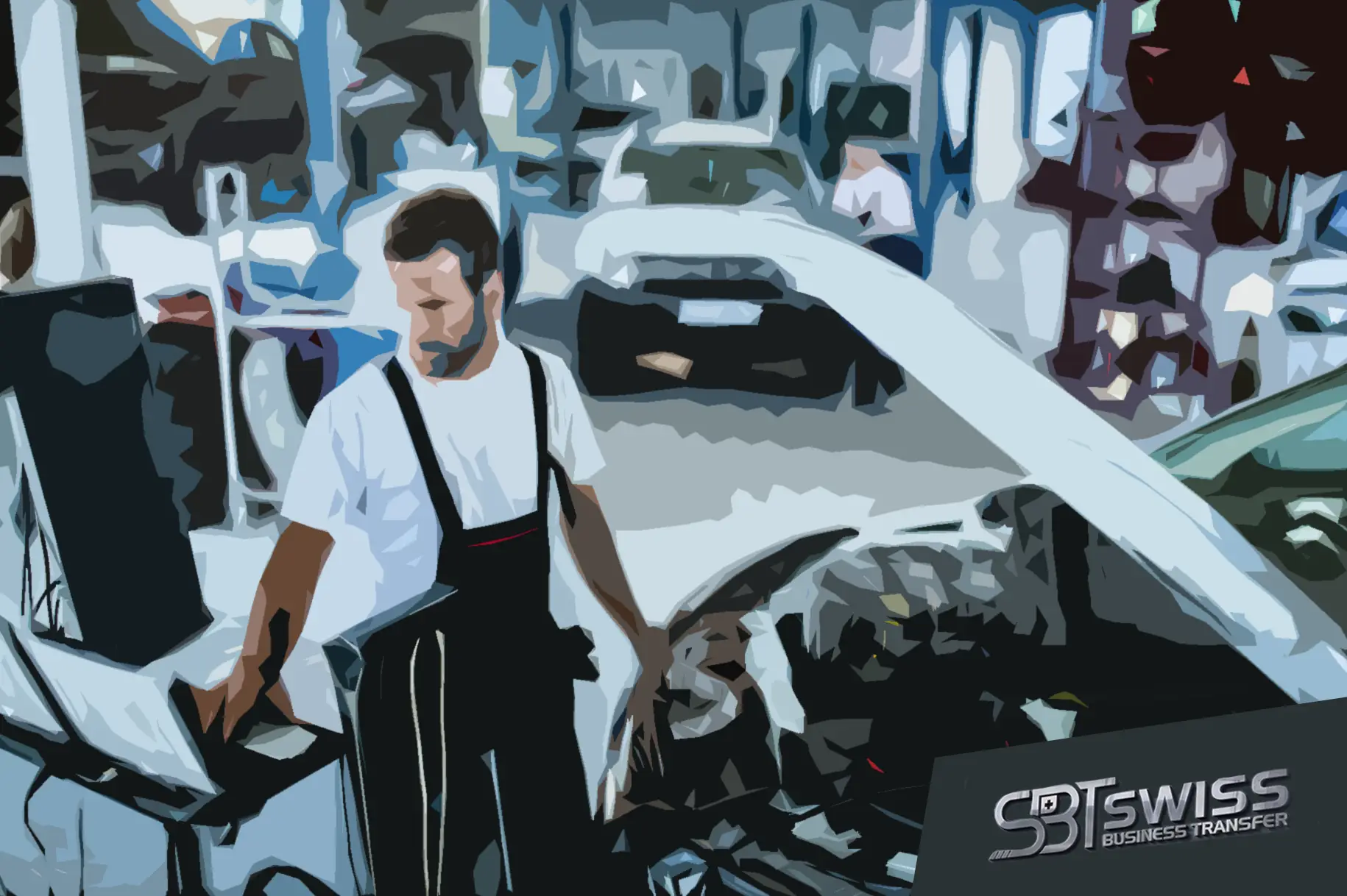 DISTRICT DE MENDRISIO : À VENDRE – GARAGE AUTOMOBILE HISTORIQUE DE RÉFÉRENCE