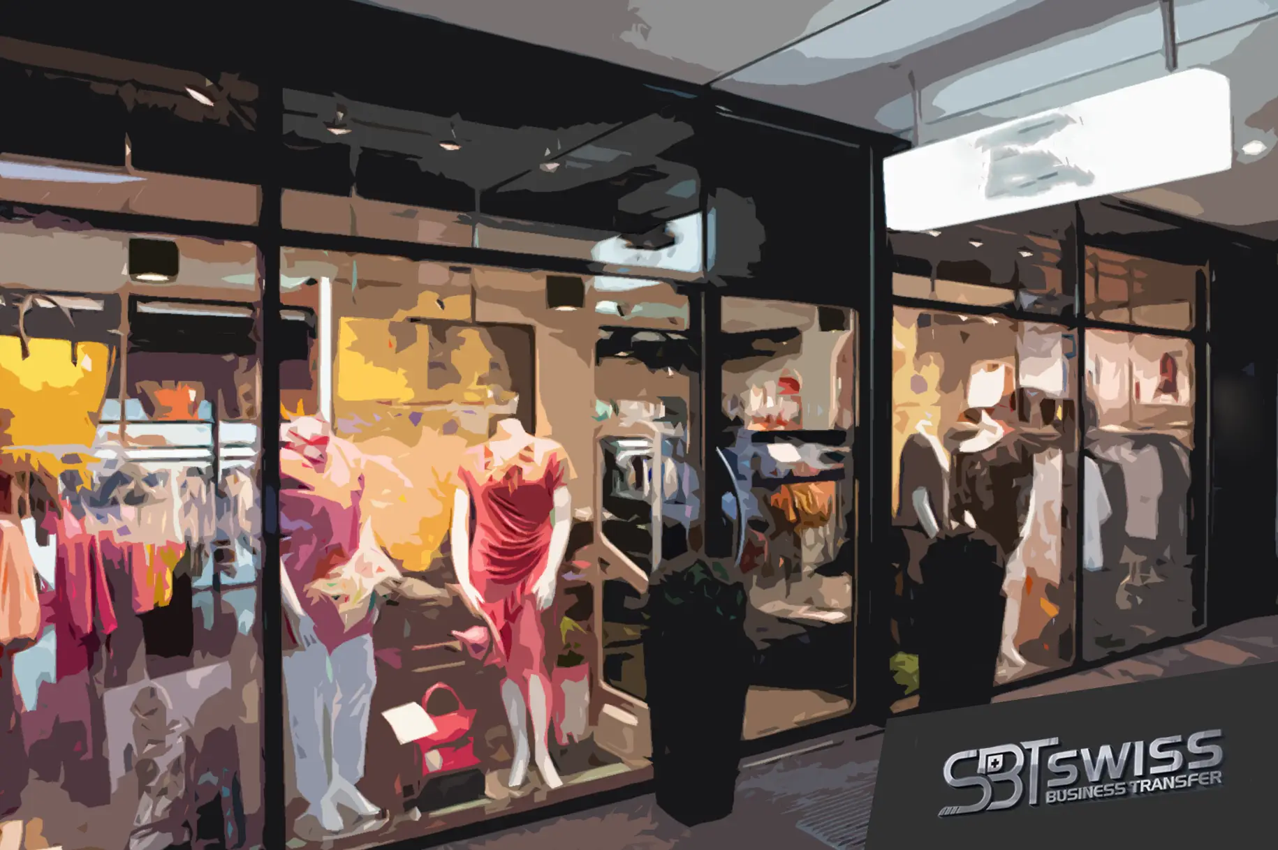 LUGANO CENTRE : À VENDRE – BOUTIQUE DE MODE FÉMININE ÉTABLIE