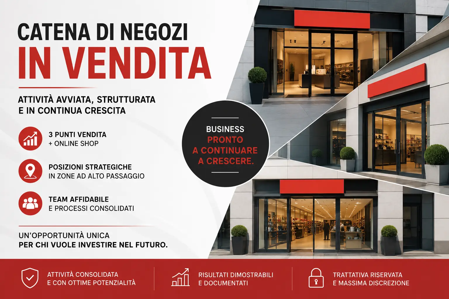 RETAIL GROUP WITH MULTIPLE RETAIL OUTLETS AND E-COMMERCE
