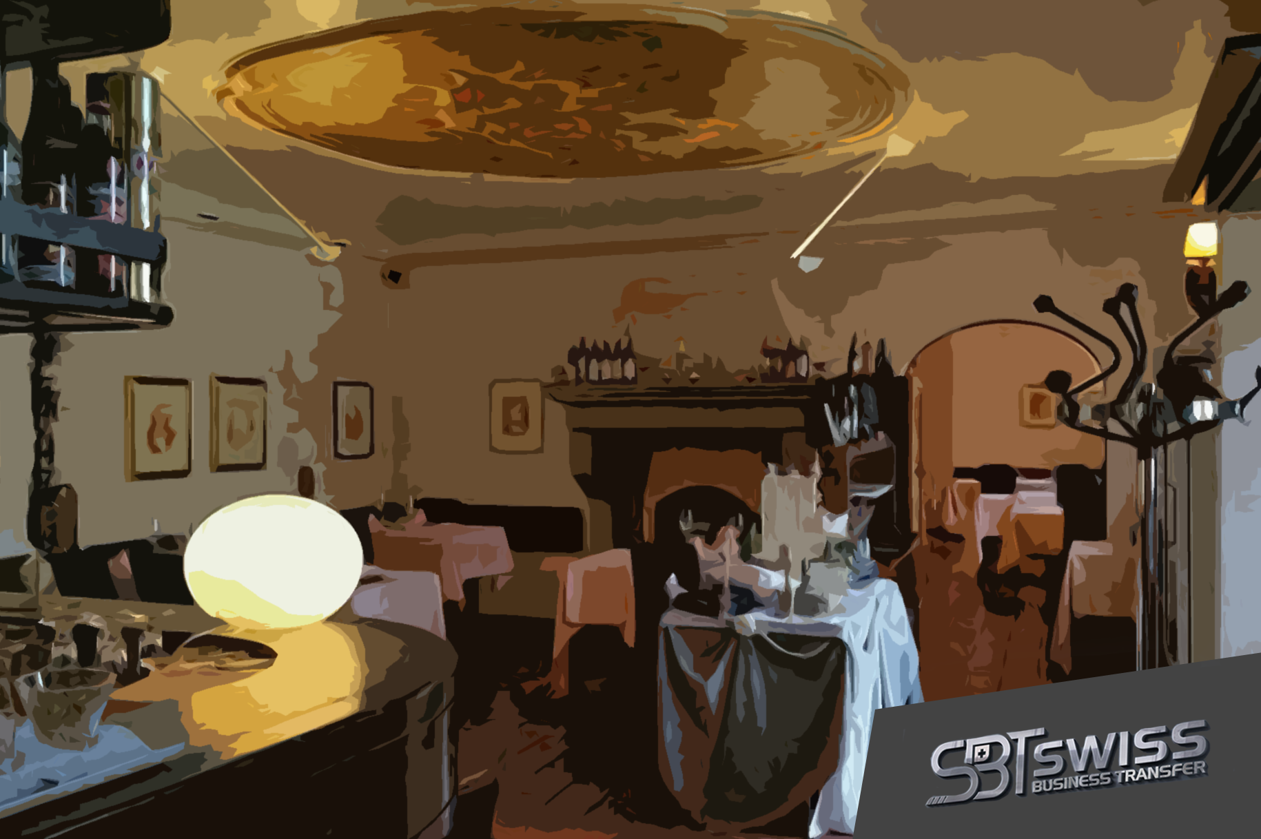 BELLINZONE VILLE : RESTAURANT DE CARACTÈRE À REMETTRE
